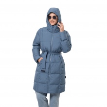 Jack Wolfskin Winter Down Coat Frozen Lake Coat (windproof, water-repellent) frost blue Women